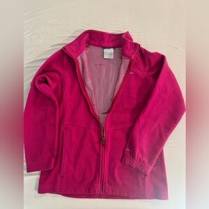 Columbia Bright Pink Fleece Jacket